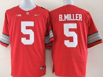 Braxton Miller Ohio State Buckeyes red Limited jersey