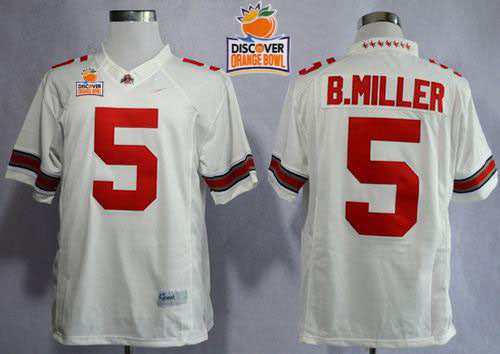 Braxton Miller Ohio State Buckeyes white Limited jersey