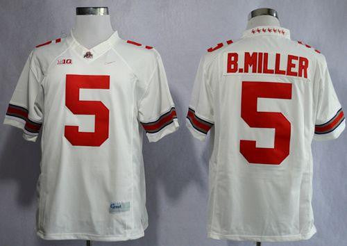 Braxton Miller Ohio State Buckeyes white Limited jersey