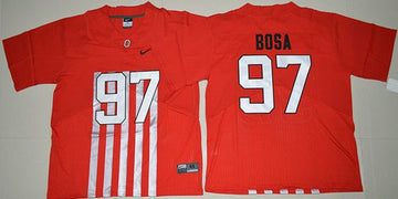 Joey Bosa Ohio State Buckeyes red Elite jersey