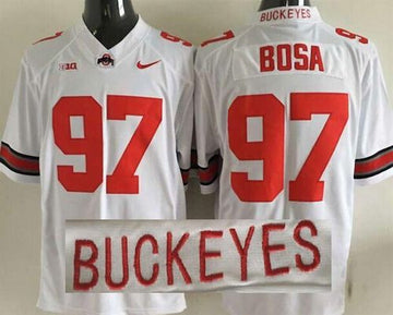 Joey Bosa Ohio State Buckeyes white Limited jersey