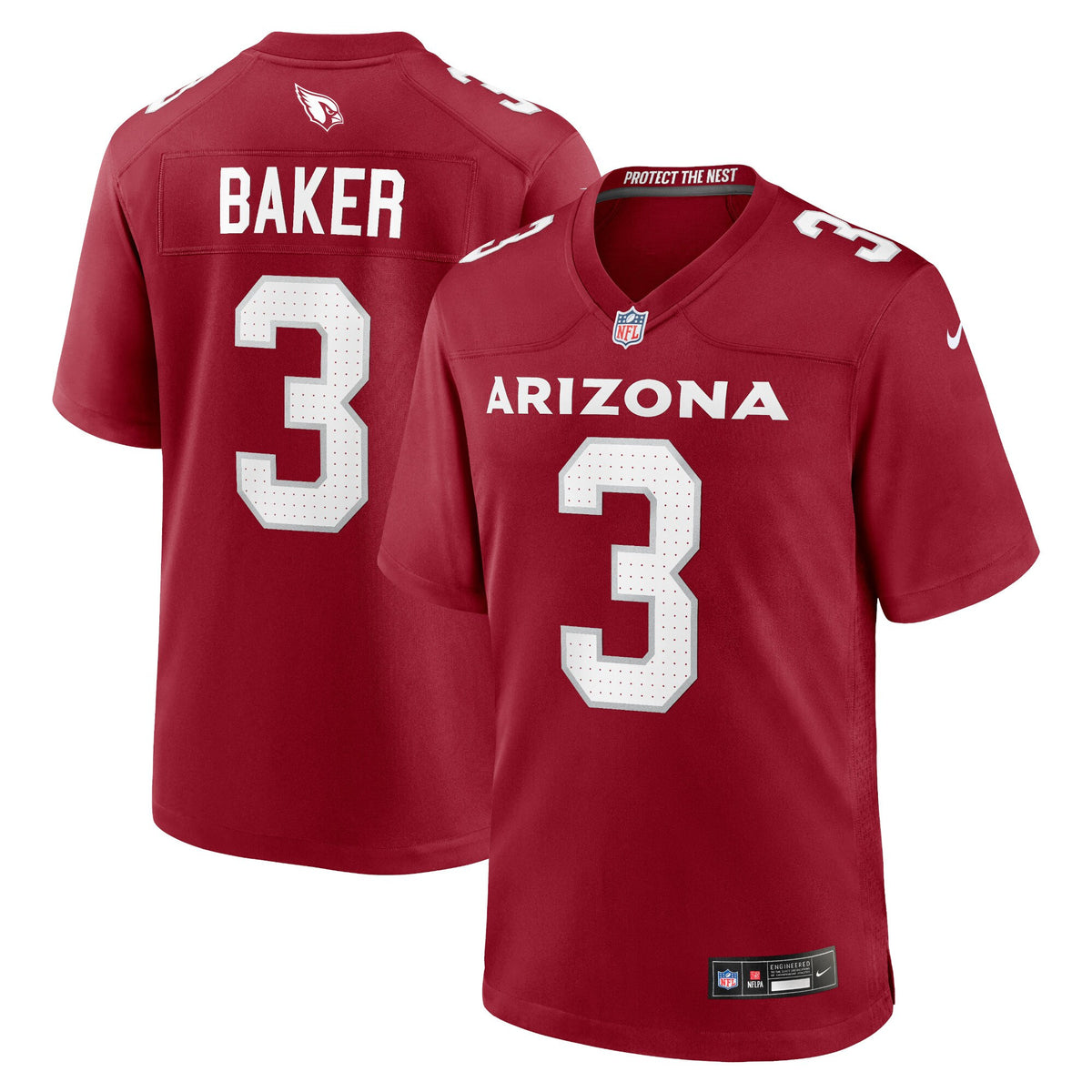 Budda Baker Arizona Cardinals Game jersey