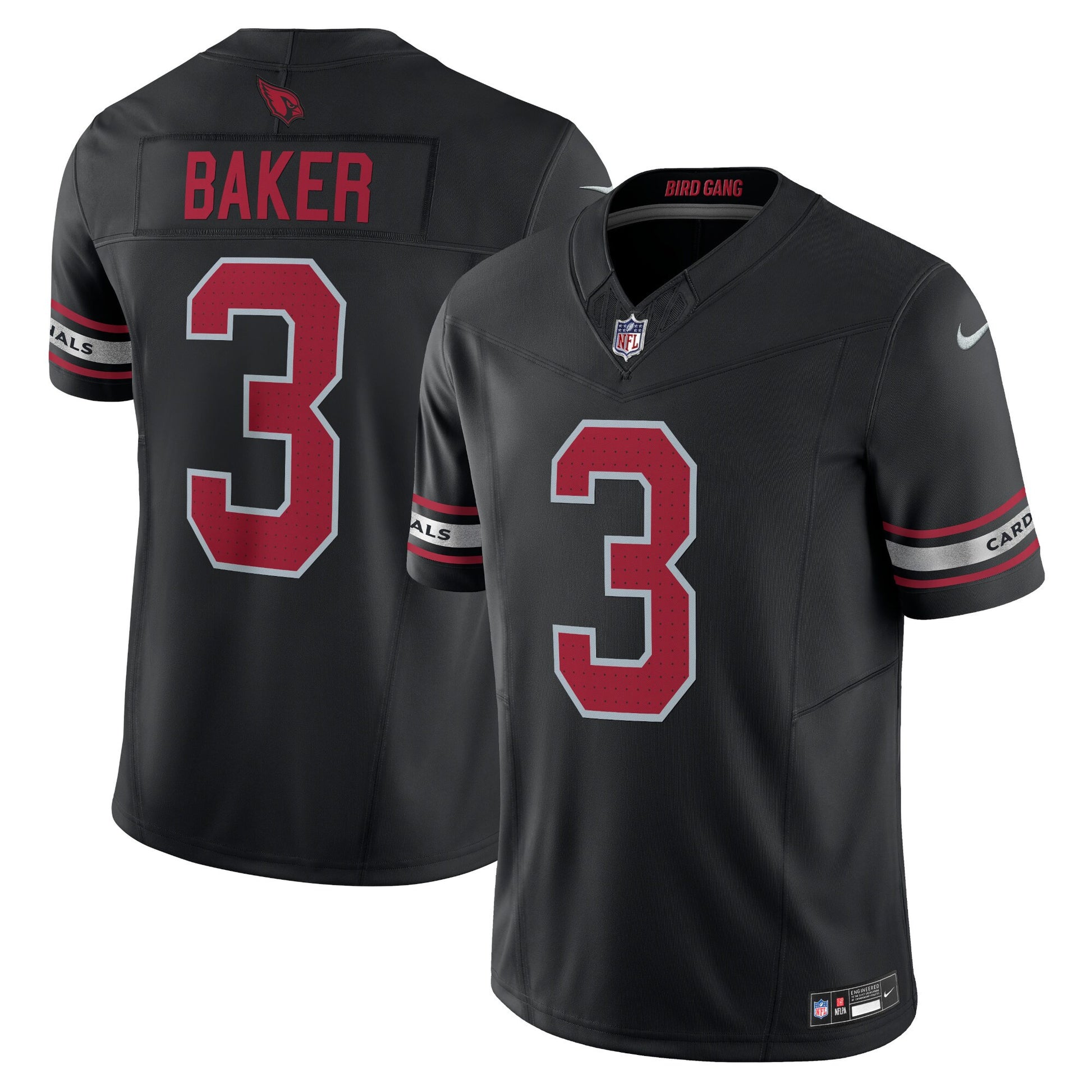 Budda Baker Arizona Cardinals black Vapor jersey