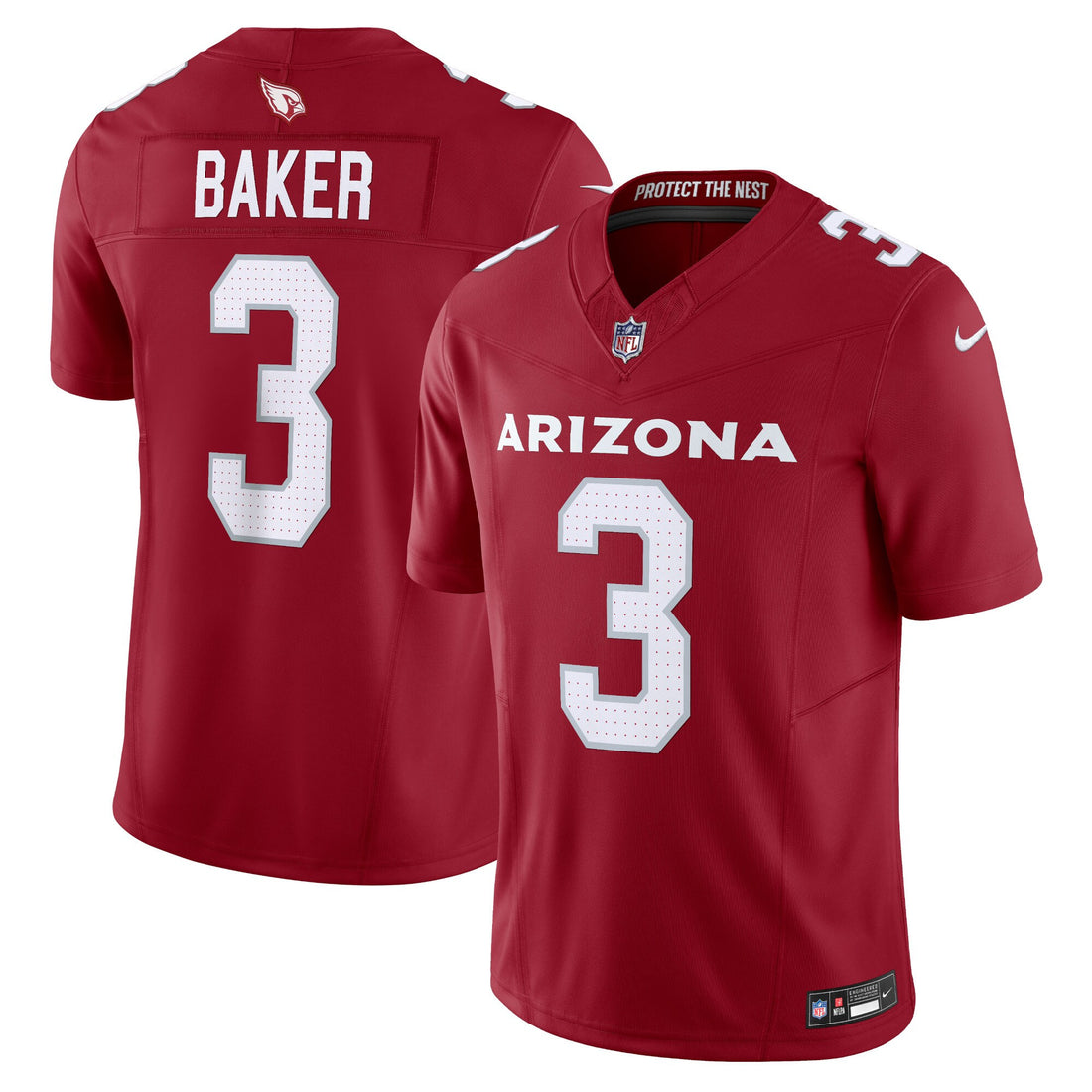 Budda Baker Arizona Cardinals Vapor jersey