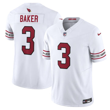 Budda Baker Arizona Cardinals white Vapor jersey