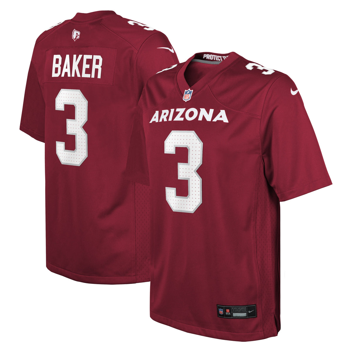 Budda Baker Cardinal Arizona Cardinals jersey