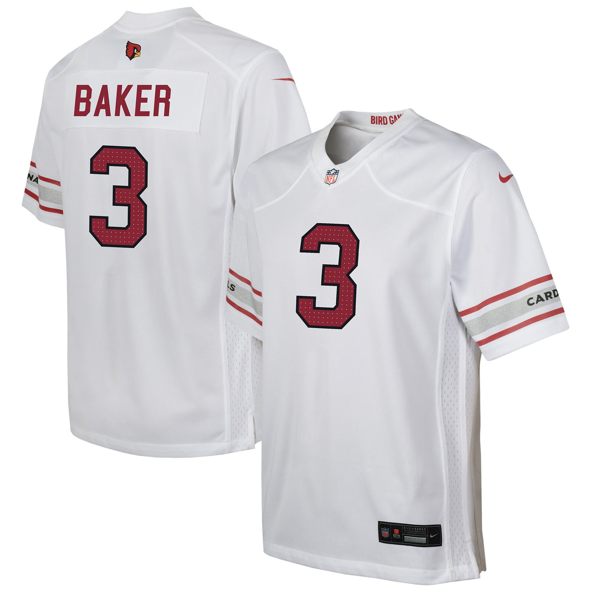Budda Baker Arizona Cardinals white jersey