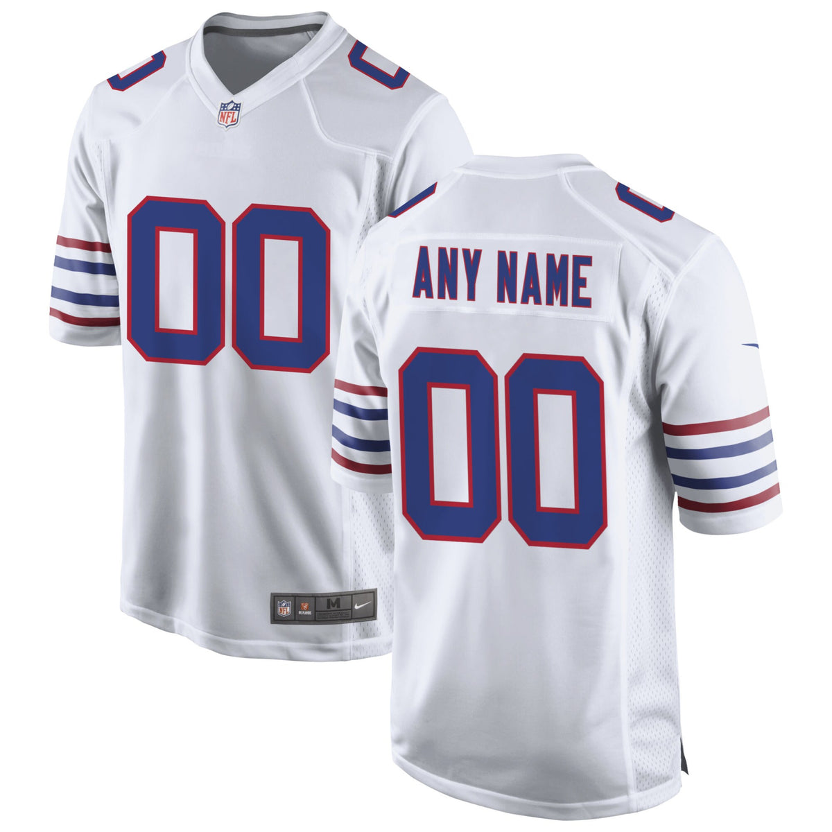 Buffalo Bills white Alternate jersey