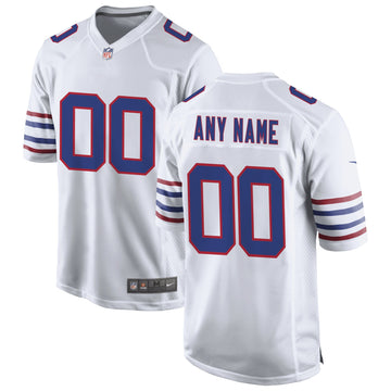 Buffalo Bills white Alternate jersey