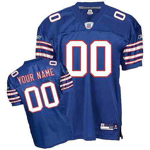 Custom Buffalo Bills blue jersey
