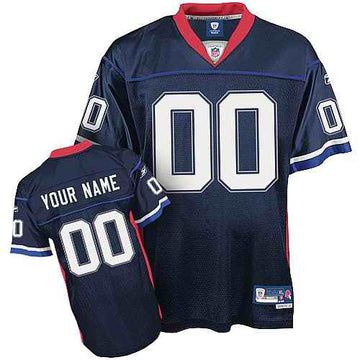 Custom Buffalo Bills blue jersey