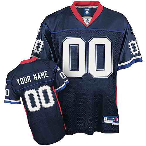 Custom Buffalo Bills blue jersey