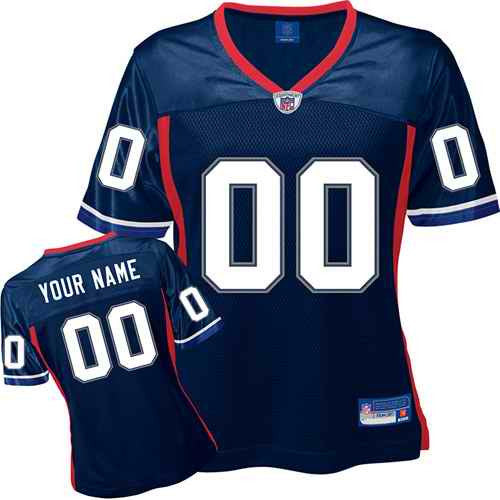 Custom Buffalo Bills blue jersey