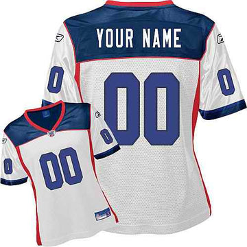 Custom Buffalo Bills white jersey