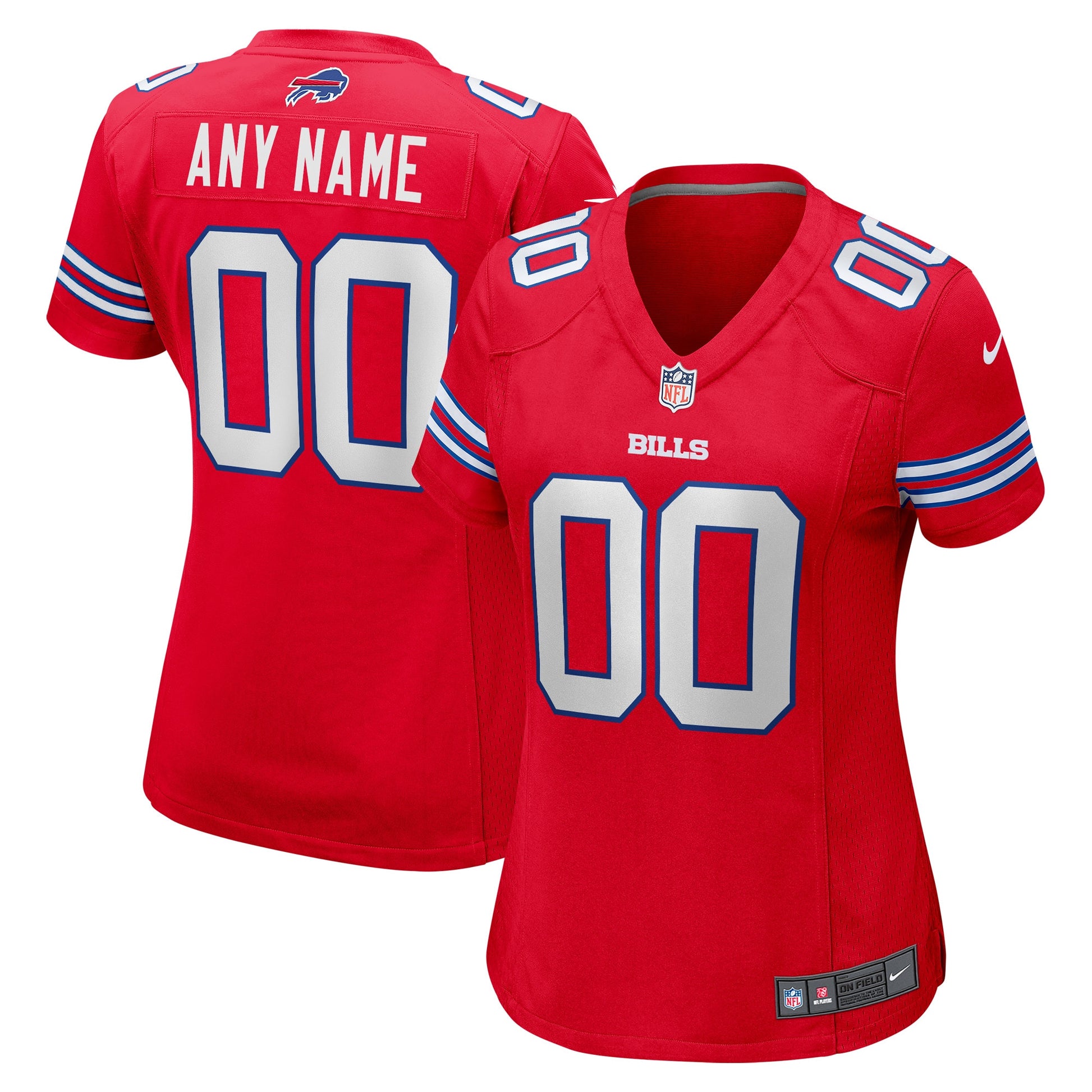 Buffalo Bills red Alternate jersey