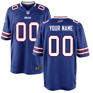 Custom Buffalo Bills royal jersey