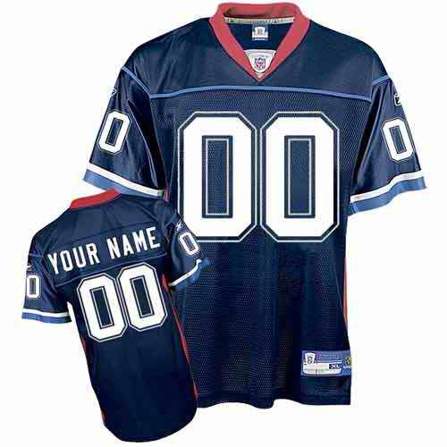 Custom Buffalo Bills blue jersey