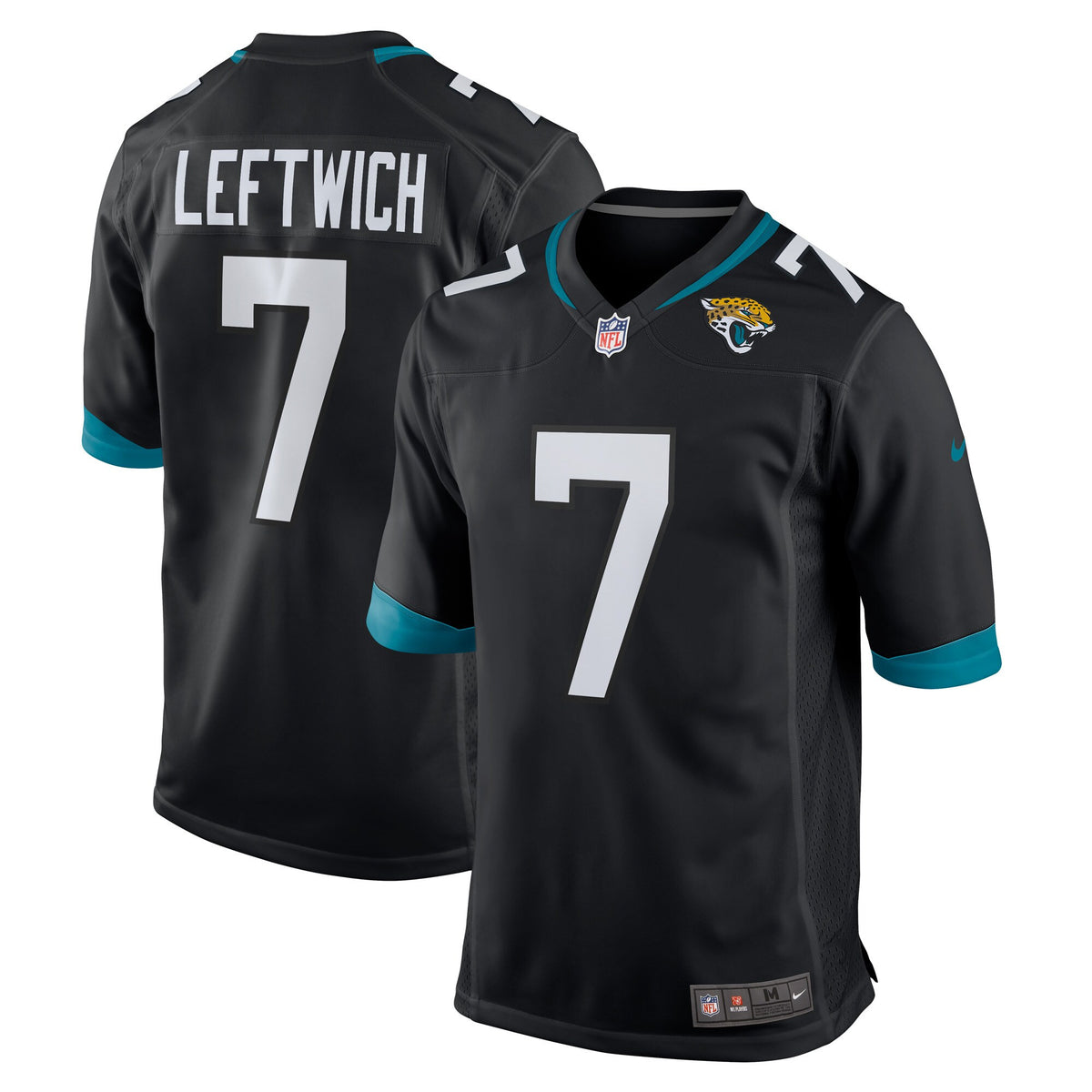 Byron Leftwich Jacksonville Jaguars black Alternate jersey
