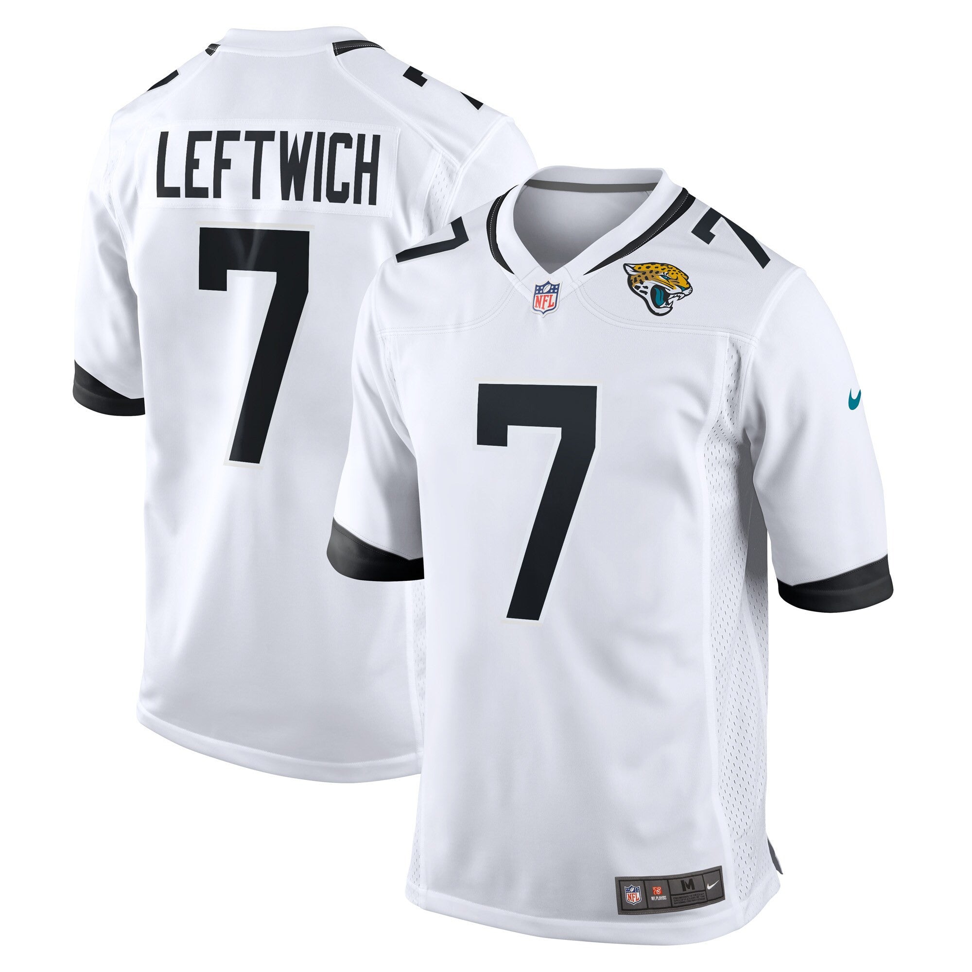 Byron Leftwich Jacksonville Jaguars white jersey