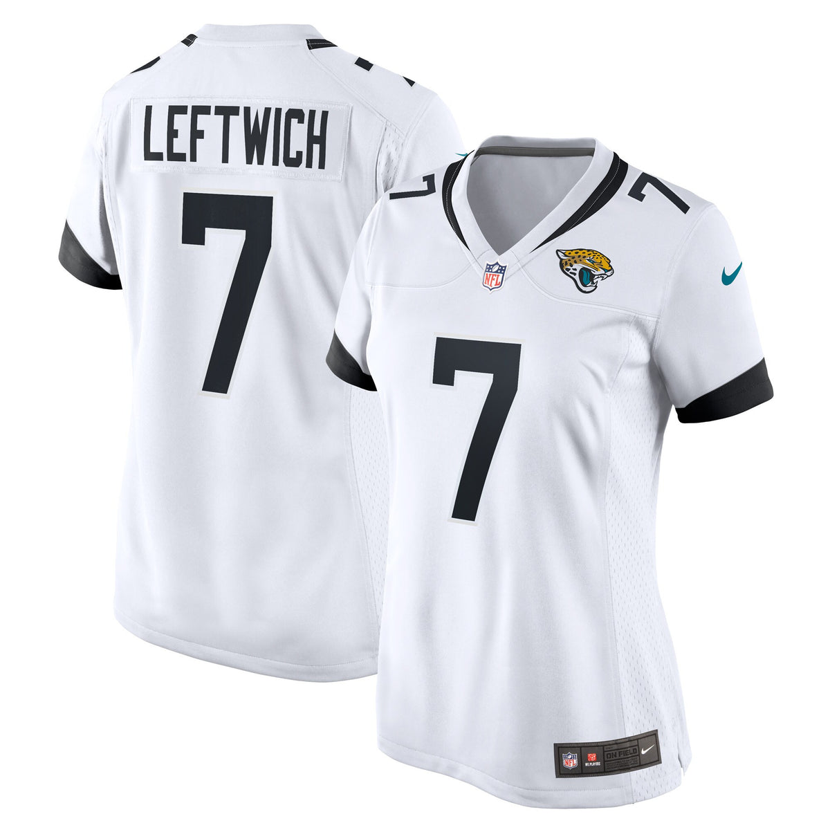 Byron Leftwich Jacksonville Jaguars white jersey