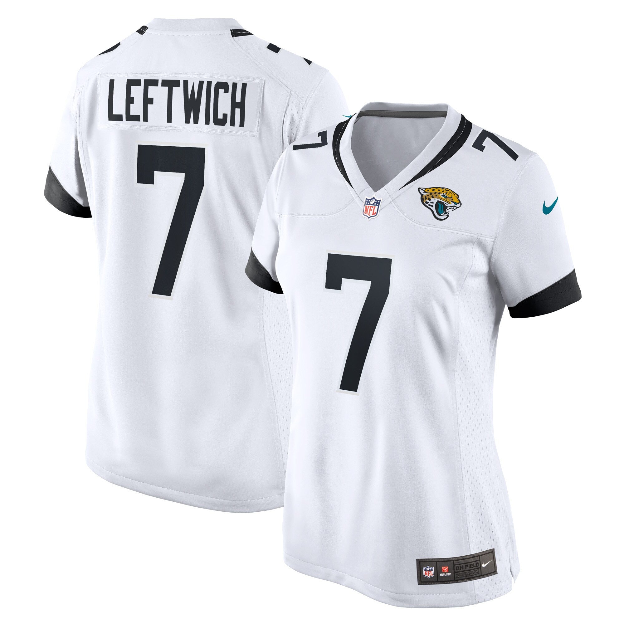 Byron Leftwich Jacksonville Jaguars white jersey