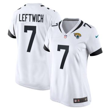 Byron Leftwich Jacksonville Jaguars white jersey