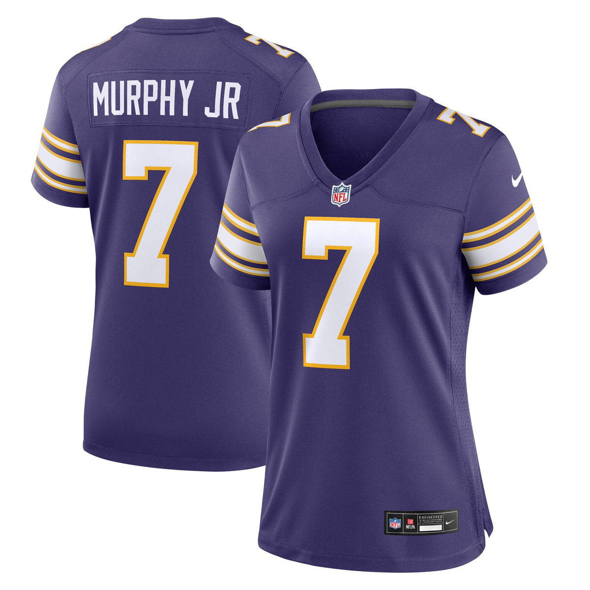 Byron Murphy Jr Minnesota Vikings purple Classic jersey