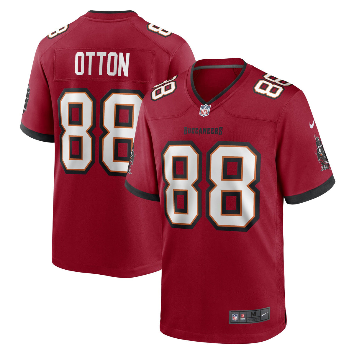 Cade Otton Tampa Bay Buccaneers red Game jersey