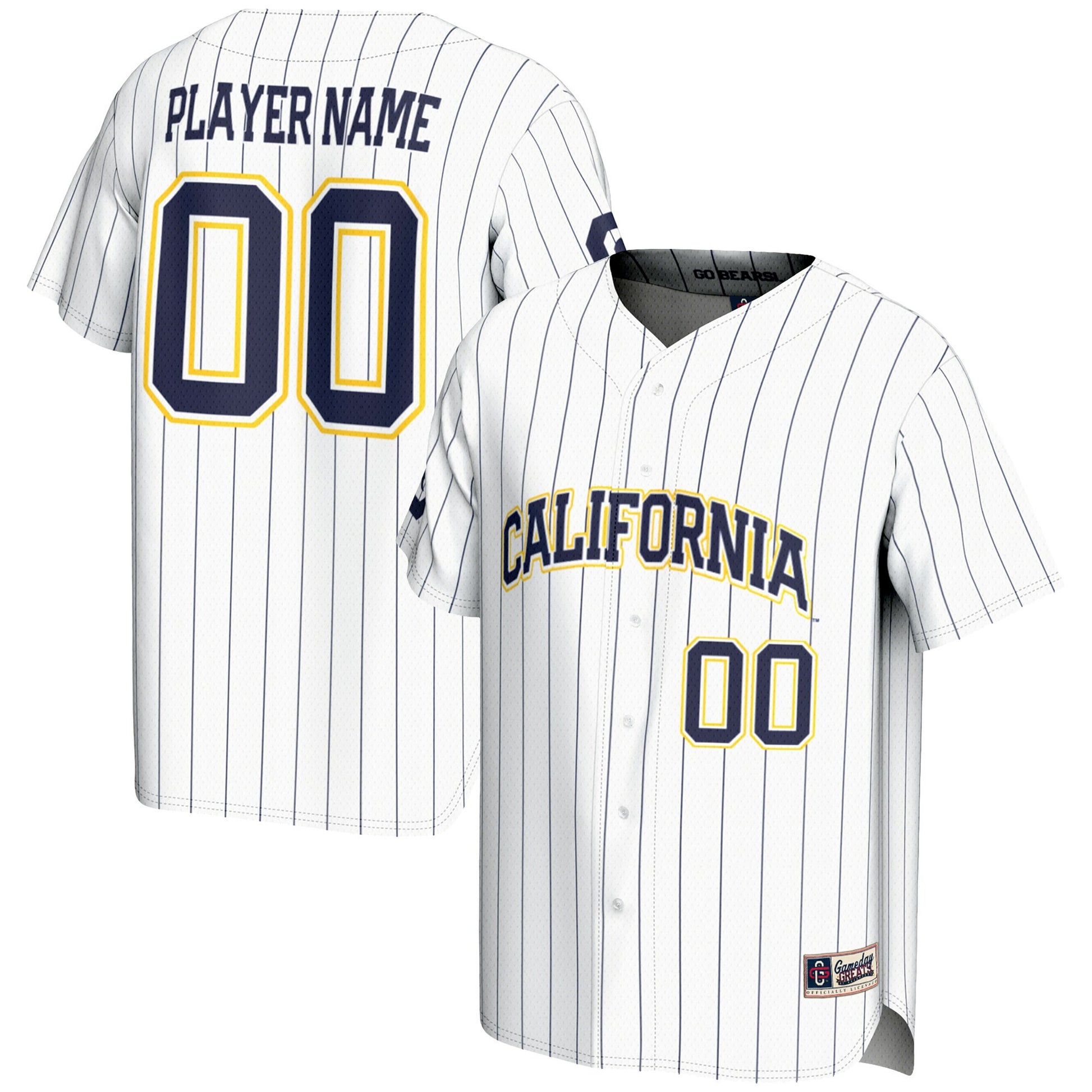 Cal Bears white jersey