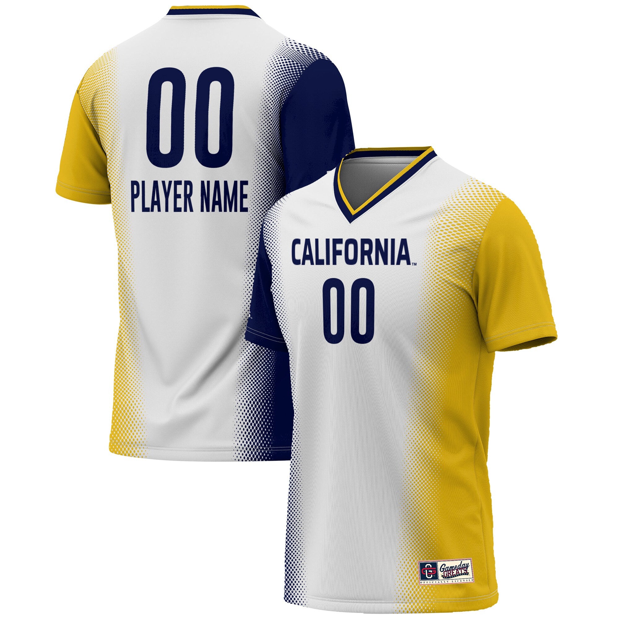 Cal Bears white jersey