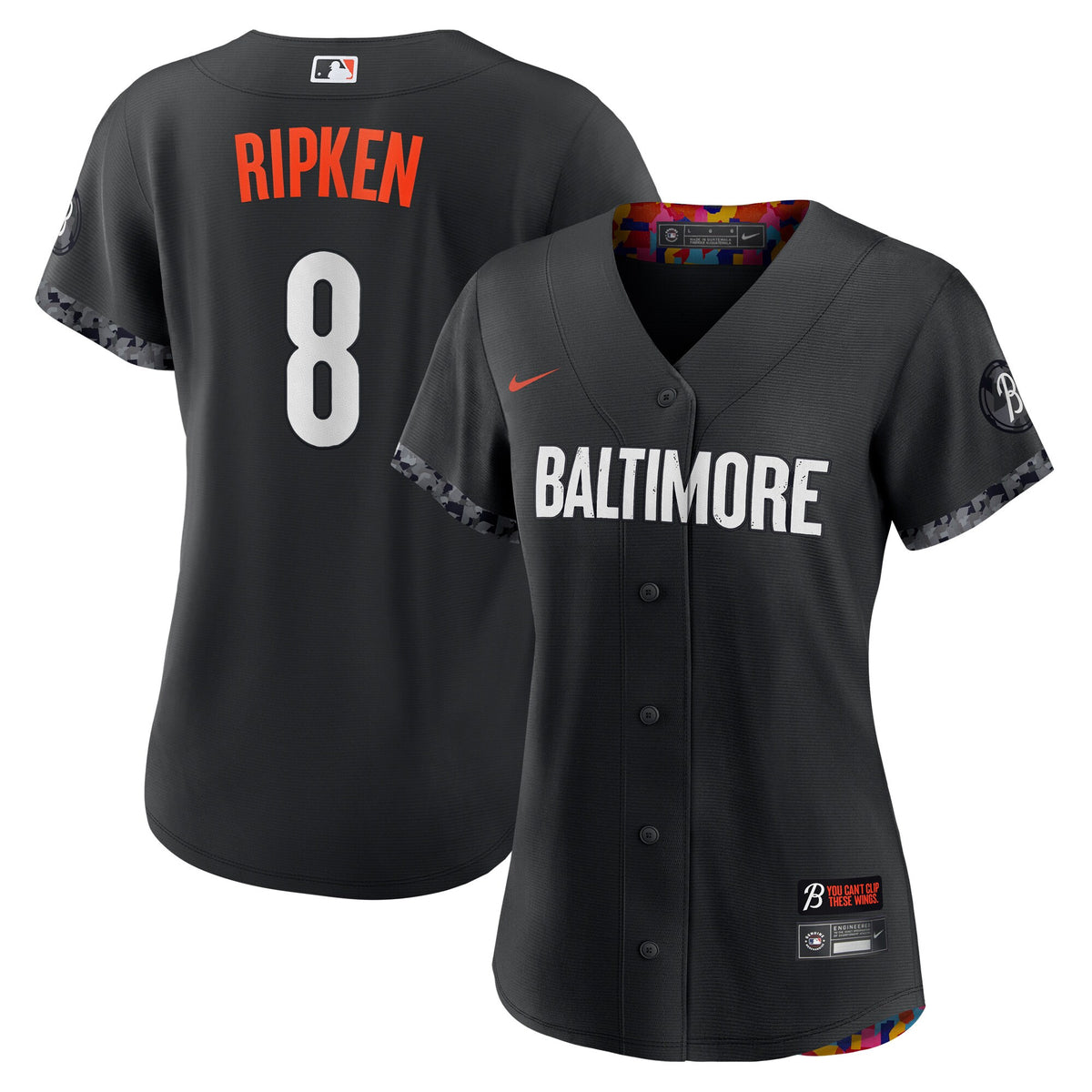 Cal Ripken Jr Baltimore Orioles black City Connect jersey