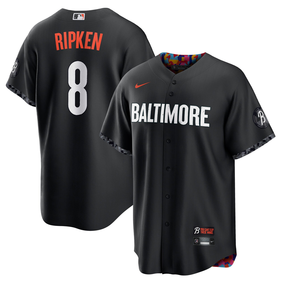 Cal Ripkenbaltimore Baltimore Orioles black City Connect jersey