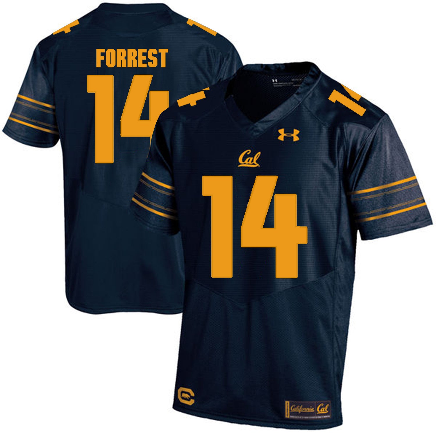 Chase Forrest Cal Bears navy jersey