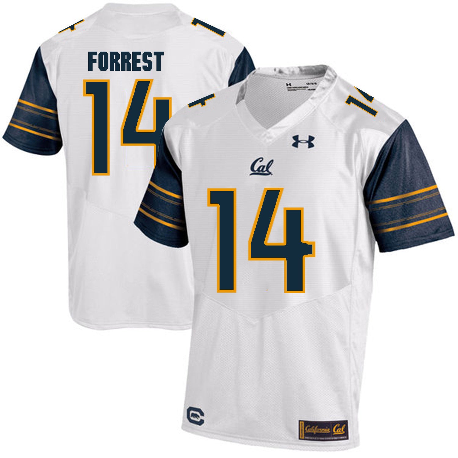 Chase Forrest Cal Bears white jersey