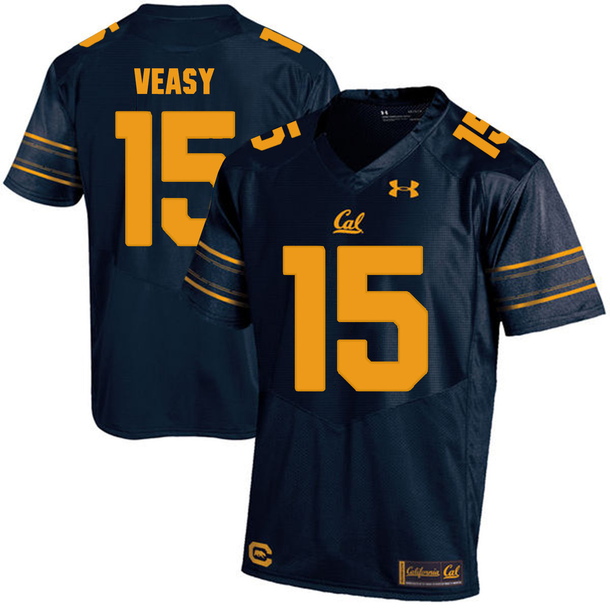 Jordan Veasy Cal Bears navy jersey
