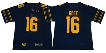 Jared Goff Cal Bears navy jersey