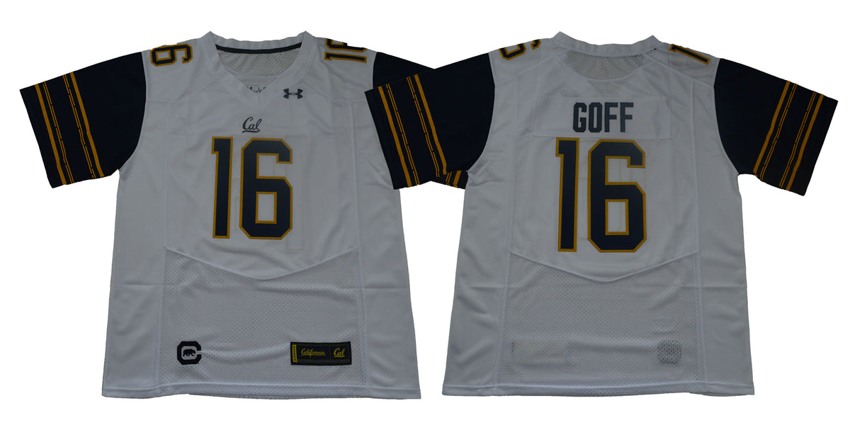 Jared Goff Cal Bears white jersey