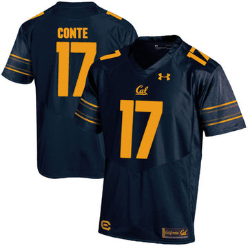 Chris Conte Cal Bears navy jersey