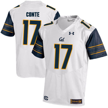 Chris Conte Cal Bears white jersey