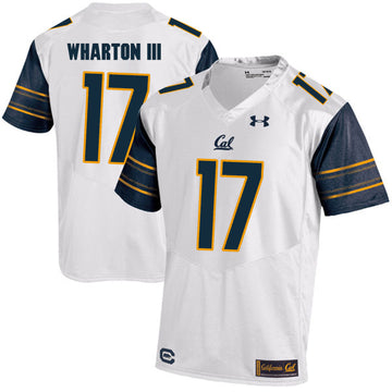Vic Wharton III Cal Bears white jersey