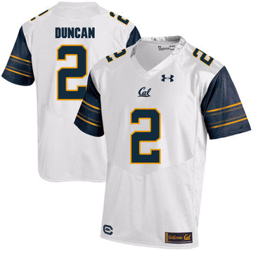 Jordan Duncan Cal Bears white jersey