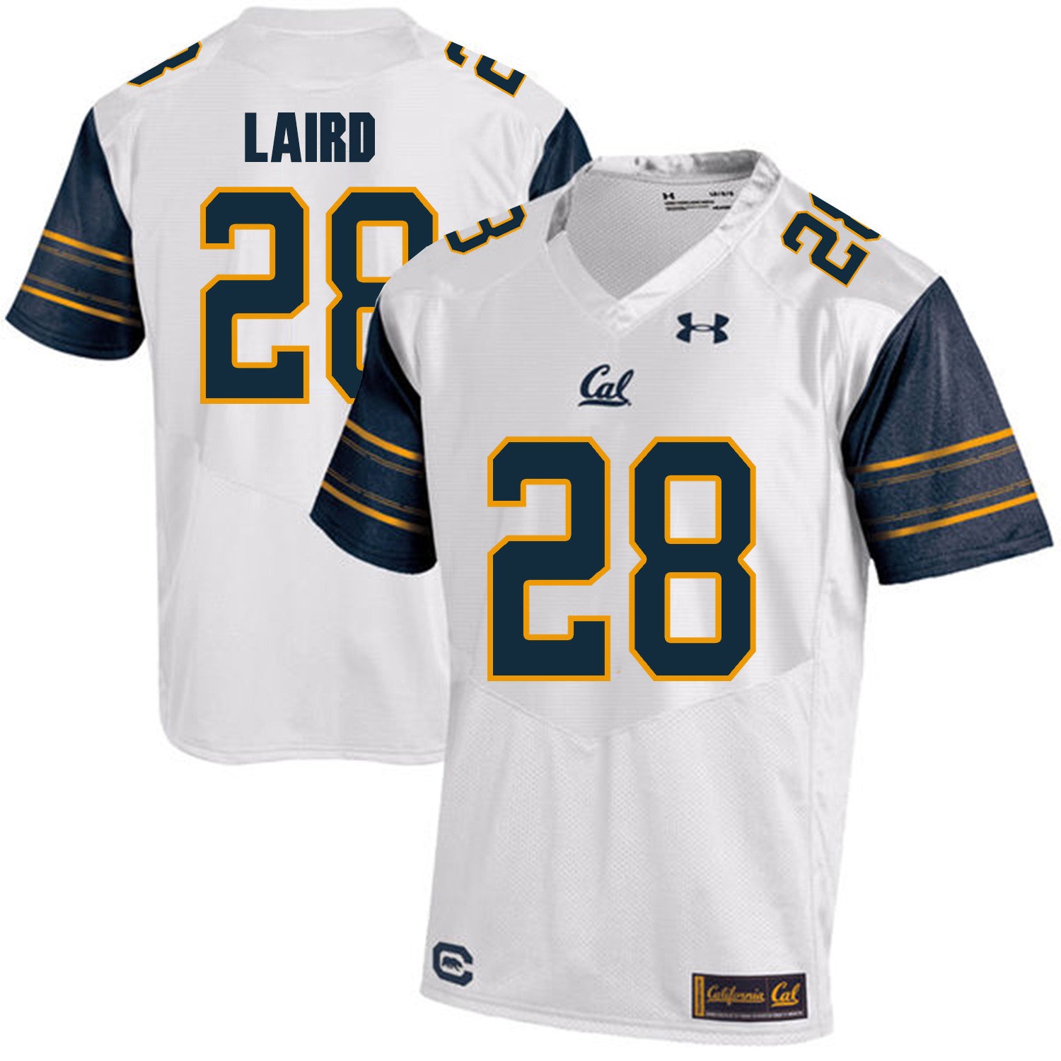 Patrick Laird Cal Bears white jersey