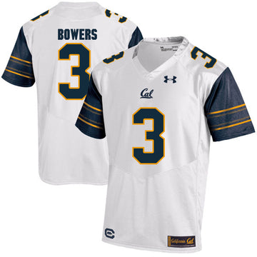 Ross Bowers Cal Bears white jersey