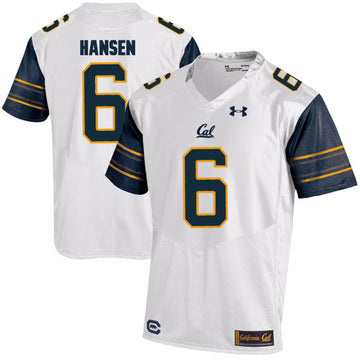 ChadHansen Cal Bears white jersey