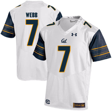 Davis Webb Cal Bears white jersey