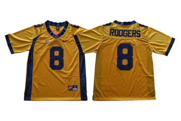 Aaron Rodgers Cal Bears gold jersey