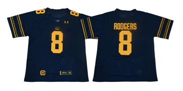 Aaron Rodgers Cal Bears navy jersey