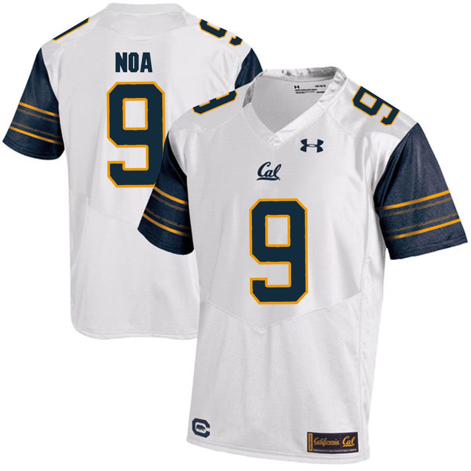 Kanawai Noa Cal Bears white jersey
