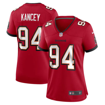 Calijah Kancey Tampa Bay Buccaneers red jersey