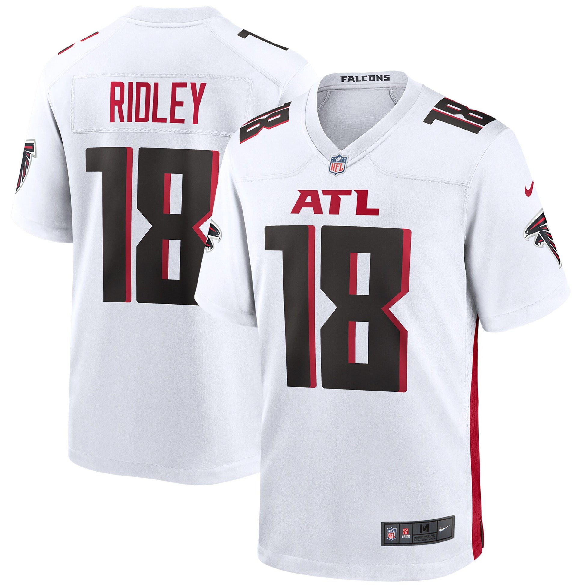Calvin Ridley Atlanta Falcons white jersey